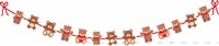 Teddy Birthday Letter Bunting Kit (Pack of 42 pcs)