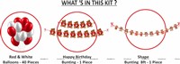 Teddy Birthday Letter Bunting Kit (Pack of 42 pcs)