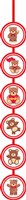 Teddy Theme Dangler 