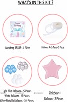 Mermaid Tail Theme Backdrop Arch kit
