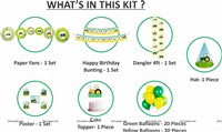Tractor  theme Paper Fan Kit