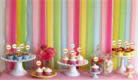 Train Cake & cup cake topper