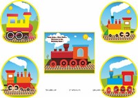 Train Theme Posters Pack