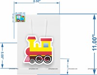 Train Party Bags (set of 6 )