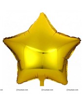 Gold Star Balloon