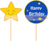 Cup Cake Toppers