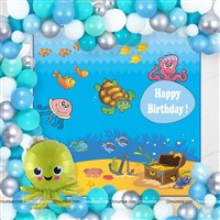 Underwater Theme Backdrop Arch Kit 