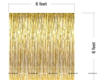 Valaikappu Foil Backdrop Kit 