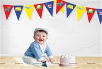 Vehicles Birthday Triangle bunting
