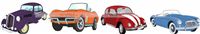 Vintage car Posters/Cutouts