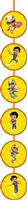 Vir The Robot Boy Danglers 4 ft ( Pack of 2 )