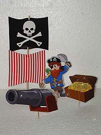 Character toppers