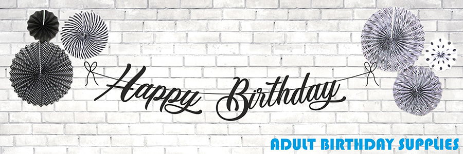 Teenager birthday supplies & decor