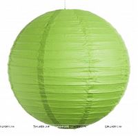 10Inch Green Paper Lanterns