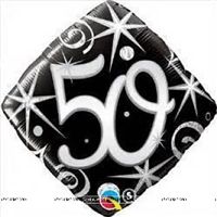 50th Birthday Foil Balloon