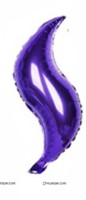 Fish Tail Foil Balloons (Blue)