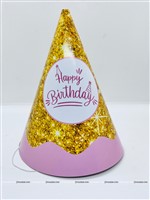 Pink & Gold Hats