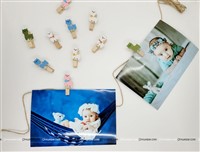 Puppy Wooden Clip