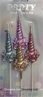 Unicorn Horn Candle