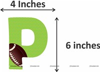 Ball Theme Letter and Shape Bunting Kit