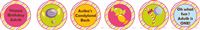 Candy Land Theme Badge