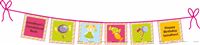Candyland birthday theme Buntings