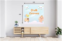 Cradle Ceremony Backdrop 