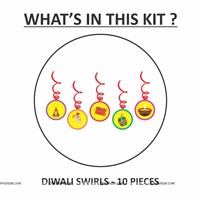Diwali Party Swirls