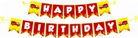 Fireman Theme Super saver birthday decoration kit