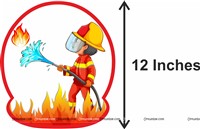 Fireman Foil Curtain Kit (Pack of 109 pcs)