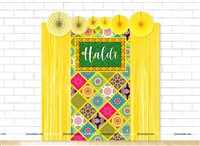 Haldi Celebration Indian Motif Mega Kit