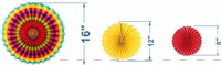 Mehendi Gold Foil Balloon,Lantern and Paper Fan Curtain Kit with Photo Props