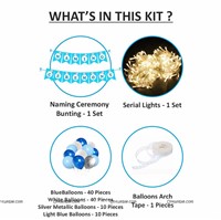 Blue Naming Ceremony Arch Kit