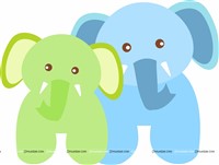 Elephant couple