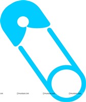 Diaper pin poster