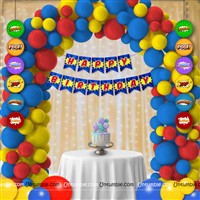 Super Hero Banner & Dangler Kit 