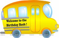 School bus poster