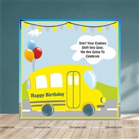 Wheels on a bus  Theme Backdrop Arch Kit